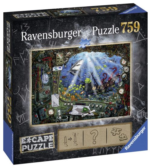 Puzzle Ravensburger Escape Puzzle Sous L’Eau 759 Pièces