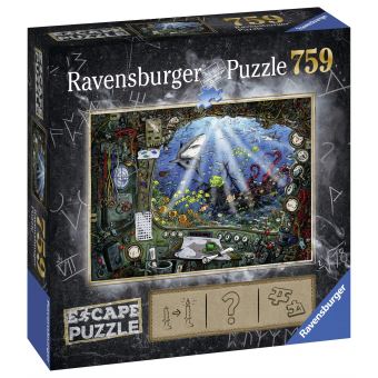 Puzzle Ravensburger Escape Puzzle Sous l’eau 759 pièces