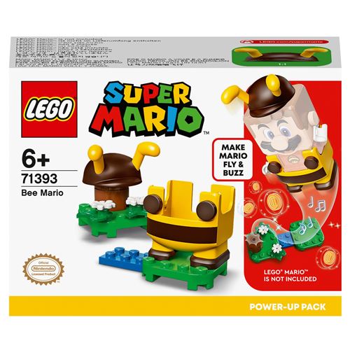 LEGO® Super Mario™ 71393 Pack de Puissance Mario Abeille