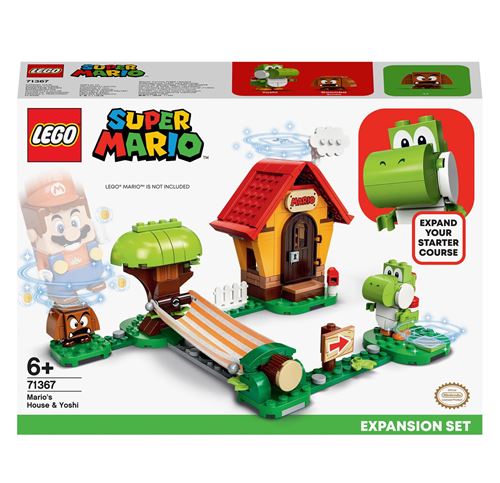 LEGO® Super Mario™ 71367 Ensemble d'extension La maison de Mario et Yoshi