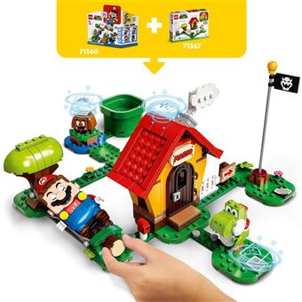 LEGO® Super Mario™ 71367 Ensemble d'extension La maison de Mario et Yoshi