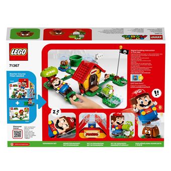 LEGO® Super Mario™ 71367 Ensemble d'extension La maison de Mario et Yoshi