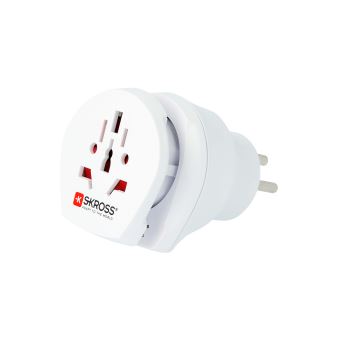 Adaptateur de voyage Skross Combo Monde vers Israël