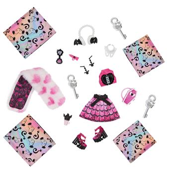 Coffret poupée avec accessoires Mattel Monster High Casiers Secrets de Dracula