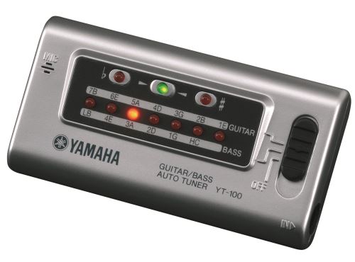 Accordeur Guitares et Basses à Led Yamaha Yt100 Gris