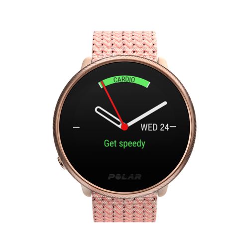 sur Montre connect e Polar Ignite 2 Rose et Or Montre