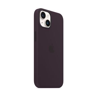 Apple - Coque de protection pour téléphone portable - compatibilité avec MagSafe - silicone - baie de sureau - pour iPhone 14