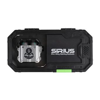 Ecouteurs sans fil Bluetooth Bluetooth Gravastar Sirius Pro Gris méca  futuriste - Ecouteurs - Achat & prix
