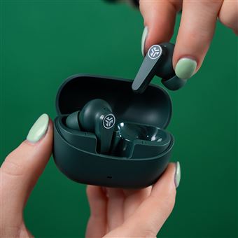 Ecouteurs sans fil True Wireless jlab Go Pods avec réduction active du bruit Vert
