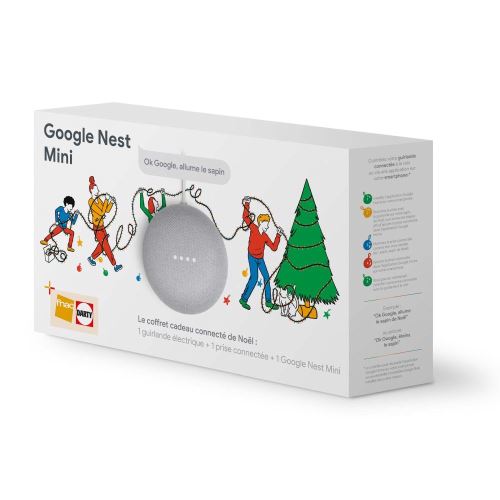 Coffret connecté de Noël Google Nest Mini