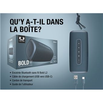 Enceinte sans fil Bluetooth Fresh'n Rebel Bold L2 Bleu