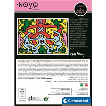 Puzzle 1000 pièces Clementoni Haring