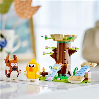 LEGO® Iconic 40709 Le parc des animaux au printemps