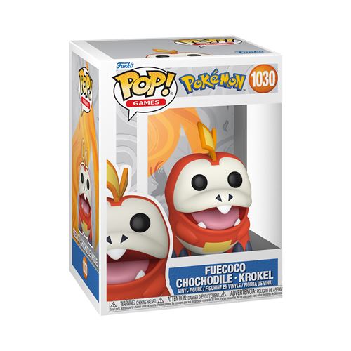 Funko Rouge Figurine Pop Pokemon Fuecoco Chochodile Krokel - Image 2