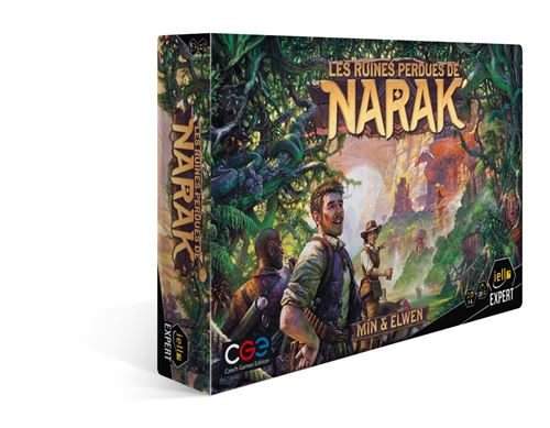 Jeu De Stratégie Iello Les Ruines Perdues De Narak – Exploration Pour 1 À 4 Joueurs