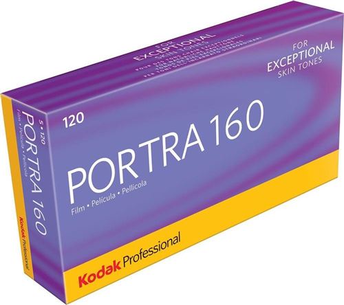 Film Couleur Kodak Portra 160 Format 120 Pack De 5