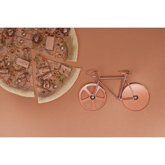 Coupe-pizza Doiy Fixie Cuivre