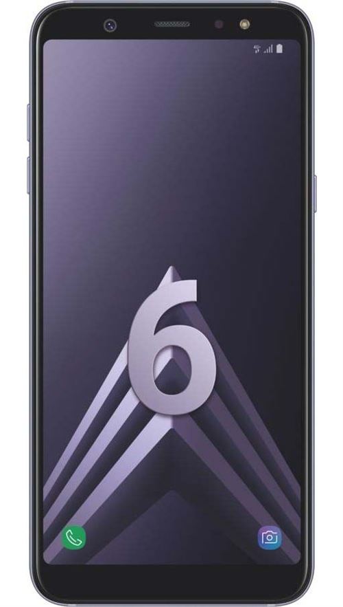 Smartphone Samsung Galaxy A6+ Double SIM 32 Go Bleu argenté
