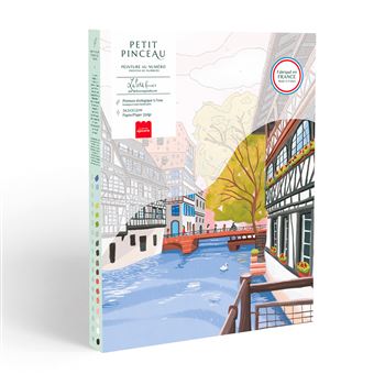 Coffret Peinture au numéro La Petite Epicerie Petit Pinceau La Petite France - 1