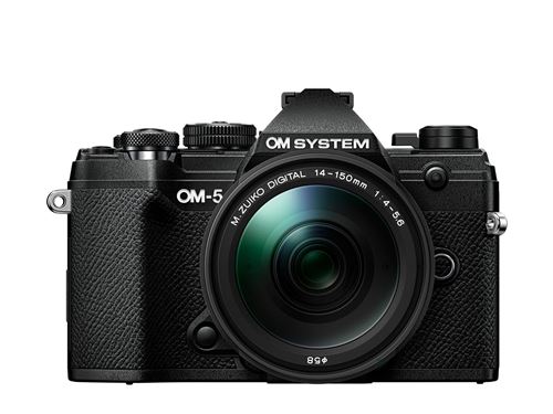 Appareil photo hybride OM System OM 5 + Objectif ED 14 150mm f4 5.6 II MSC