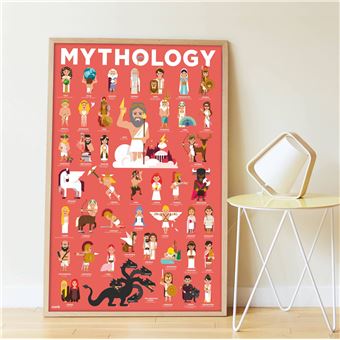 Jeu créatif Poppik Discovery Sticker La Mythologie Grecque