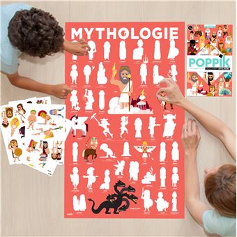 Jeu créatif Poppik Discovery Sticker La Mythologie Grecque