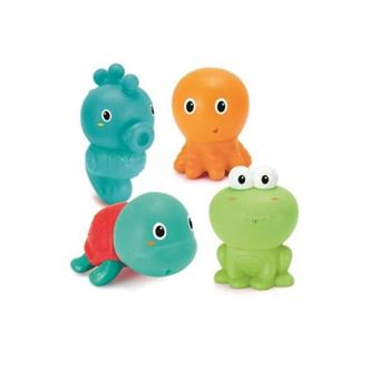 Set De 4 Arroseurs De Bain Infantino Jouet Pour Le Bain Achat Prix Fnac