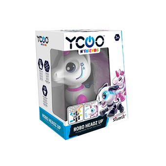 Robot licorne Silverlit Ycoo 13 cm Blanc et Rose - 1