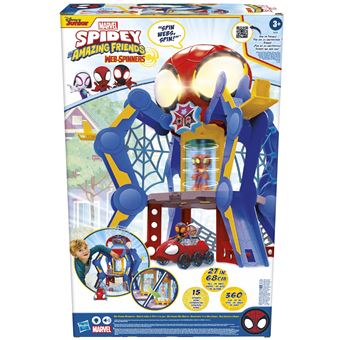 Figurine Spidey And His Amazing Friends Webspinner Quartier General