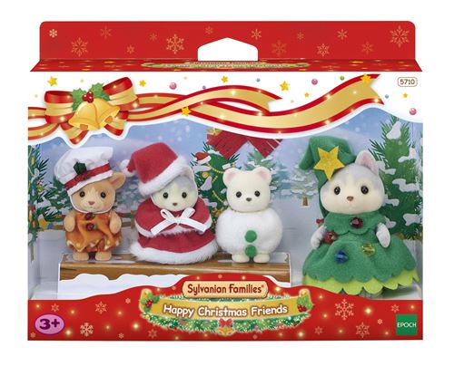 Figurines Sylvanian Families Le coffret de Noël