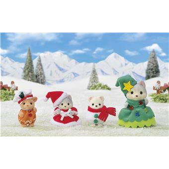 Figurines Sylvanian Families Le coffret de Noël