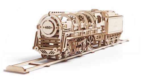 Modèles Mécaniques: Locomotive à vapeur avec tender