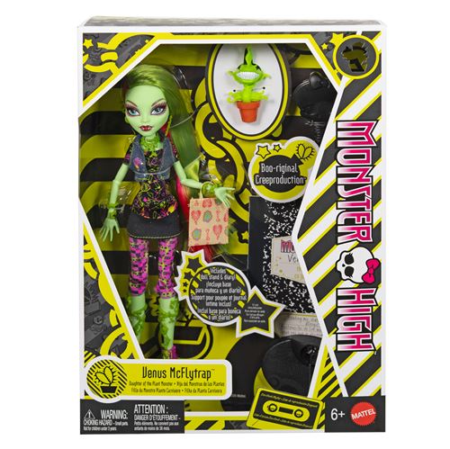 Monster High Multicolore Poupée Boo-Riginal Creeproduction Venus Mcflytrap