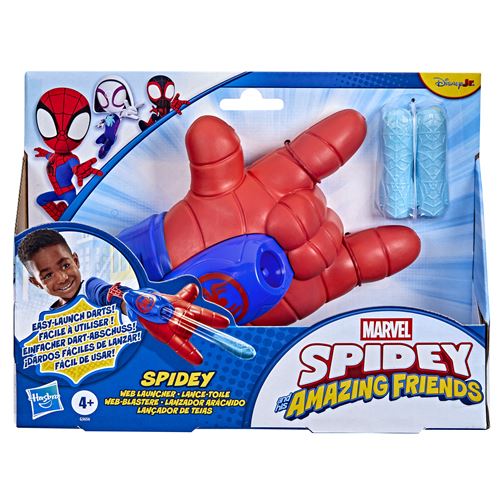 Jeu d'imitation Spidey and his Amazing Friends Marvel Lance-toile Spidey