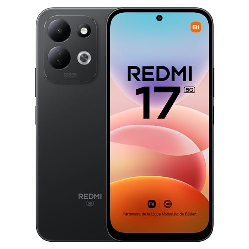 Xiaomi Redmi 17 128 Go Noir