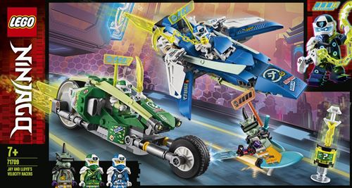 LEGO Ninjago 71709 Vehículos Supremos de Jay y Lloyd