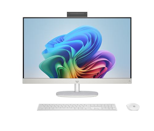 PC tout-en-un HP Next Gen AI 27-ct2000nf 27 Copilot+ AMD Ryzen™ AI 7 16 Go RAM 512 Go SSD Blanc coquillage