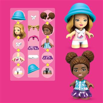 Jeu de construction Mega Bloks Mega Construx Barbie Aventure en Camping-car