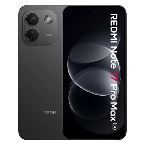 Xiaomi Noir Smartphone Redmi Note 17 Pro Max 5G 8 Go Ram 512 Go Rom