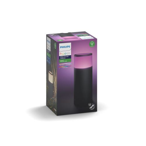Borne extérieur Philips Hue LED Calla Noir 8W