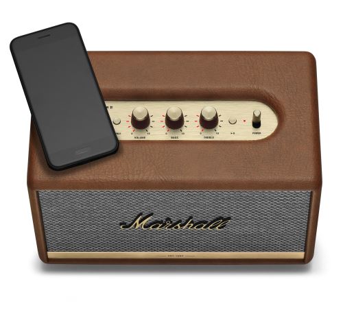 Enceinte Bluetooth Marshall Acton II au design classique Brun