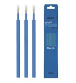 Set 3 pièces recharges stylos effaçables Itotal 0,5 mm Bleu