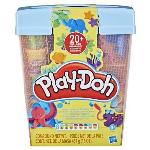 Pâte à modeler Play Doh Super Boîte à accessoires Animaux