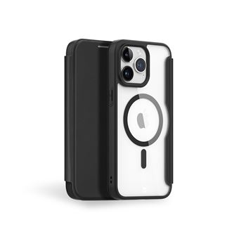 Folio Renforcée Forcecase Magsafe pour iPhone 15 Pro Max Noir