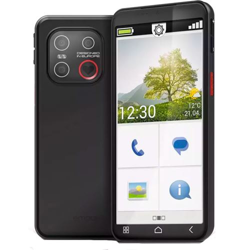 Emporia emporiaSMART.7mini 5.45 SIM unique Android 15 4G USB Type C 6 Go 3500 mAh - vue 2