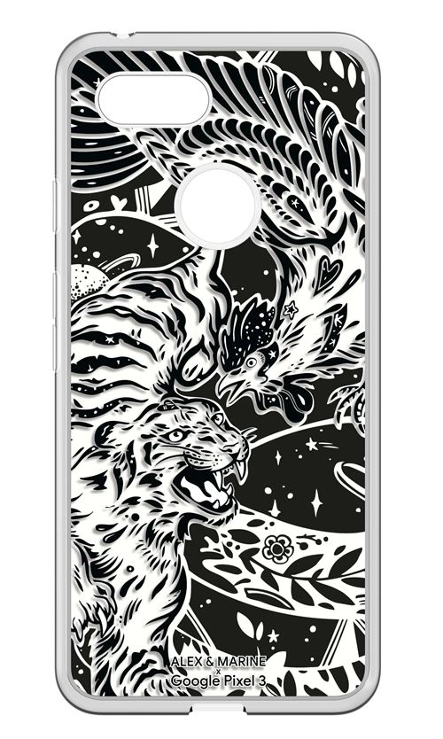 Coque Big Ben Connected Alex et Marine pour Google Pixel 3