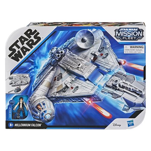 Figurine Star Wars Mission Fleet Han Solo et Faucon Millenium