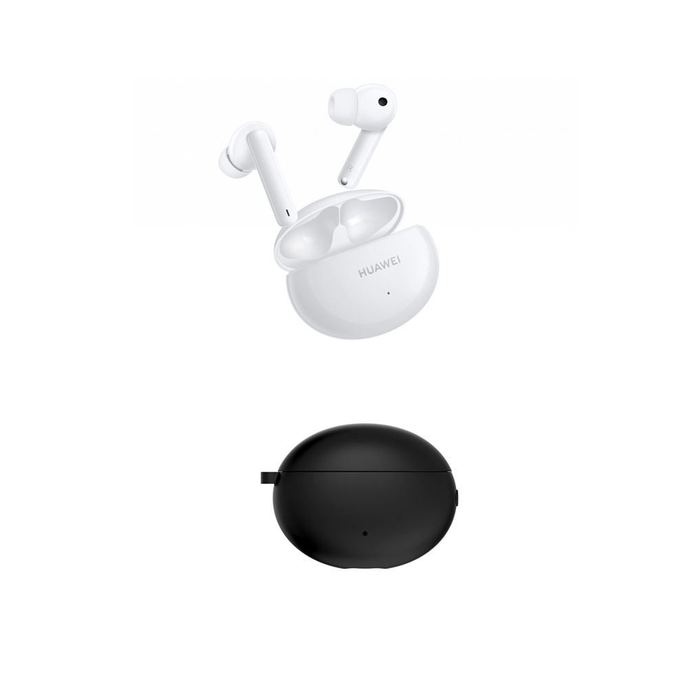 Housse De Protection En Silicone Pour étui Huawei Freebuds 4i - Noir - Marque Kwmobile