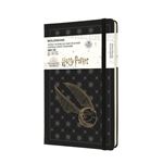 Agenda scolaire semainier Moleskine Edition Harry Potter Grand format 2021-2022 Noir