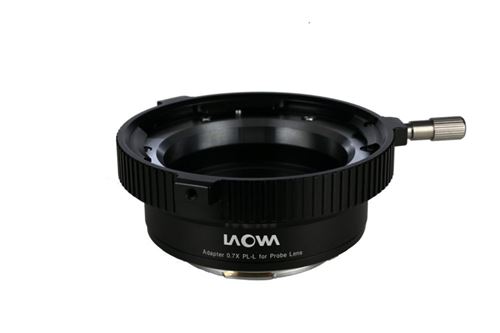 Bague d'adaptation réducteur de focale 0.7x Laowa pour objectif Probe monture PL sur boiter monture